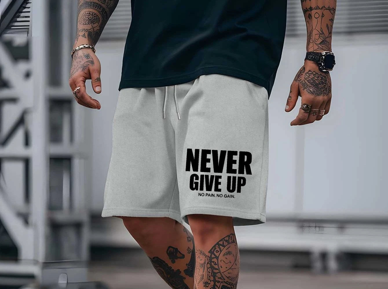 Men's Summer Outdoor Shorts Are Perfect for Sports Such As Fishing and Basketball