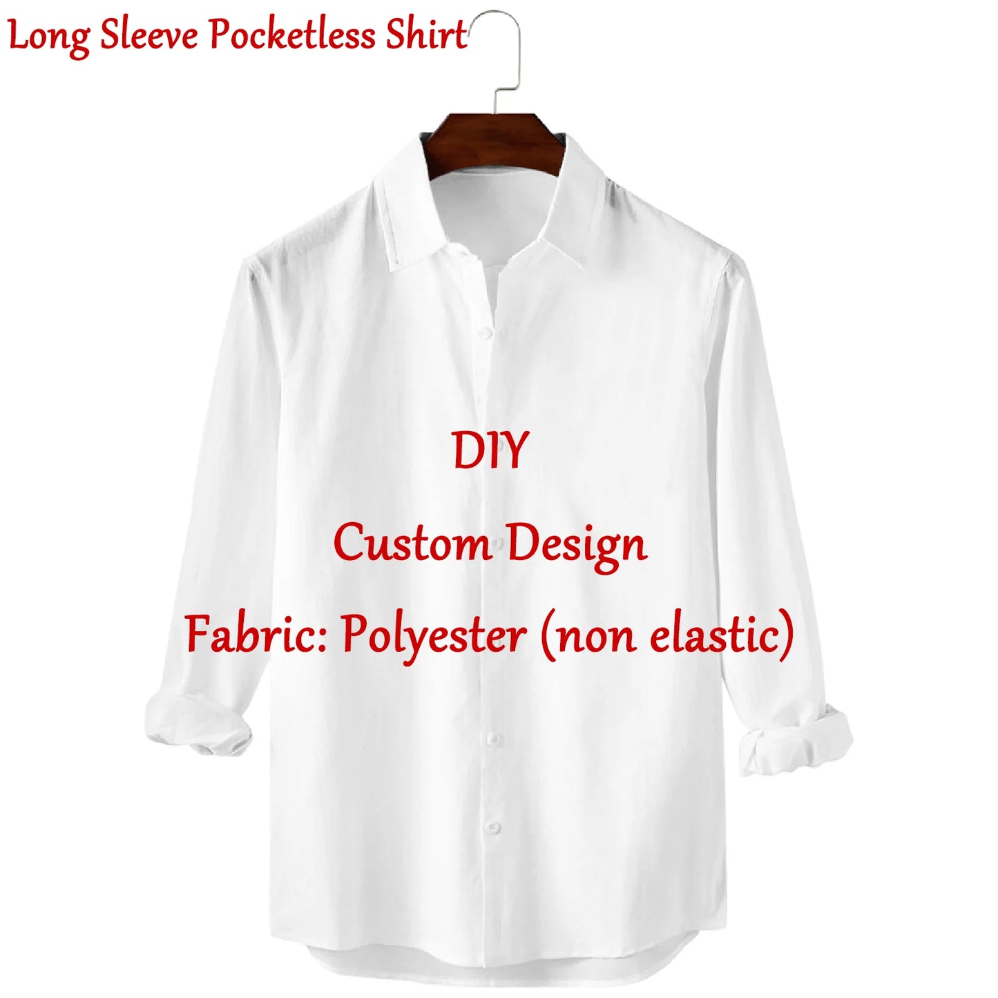 Customized Men's Shirts Summer Hawaiian Short Sleeve Women 3D Custom Design Tops T-shirt Factory Outlet Long Sleeve Shirt