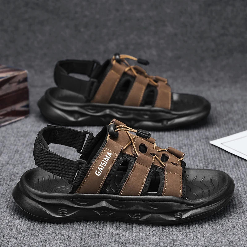 Summer Outdoor Sandals for Man Shoes Breathable Hiking Shoes Water Beach Mens Sandals Camping Climbing Aqua Sneaker