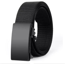 Casual Men's Nylon Belt Woven Canvas Breathable Automatic Buckle Belt For Men Outdoor Sports Strap Fashion Jeans Belt
