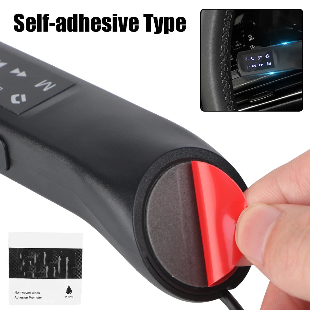 Remote Controller Car Steering Wheel Buttons 8 Keys 12V Wireless Control For Music Phone DVD Navigation Universal