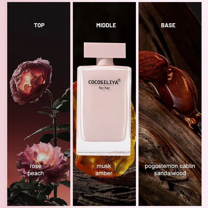 Brand Women's Perfume Floral Musk Fruity Perfume Vitality Confidence Bergamot Frankincense Perfume Nature Elegant Charm Perfume