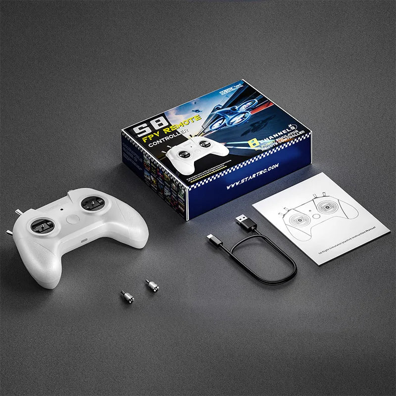 S8 Flight Simulator for DRL/DCL/LIFTOFF/UNCRASHED/ TryPFPV/Freerider Games Drone Training Simulator Remote Control Handheld