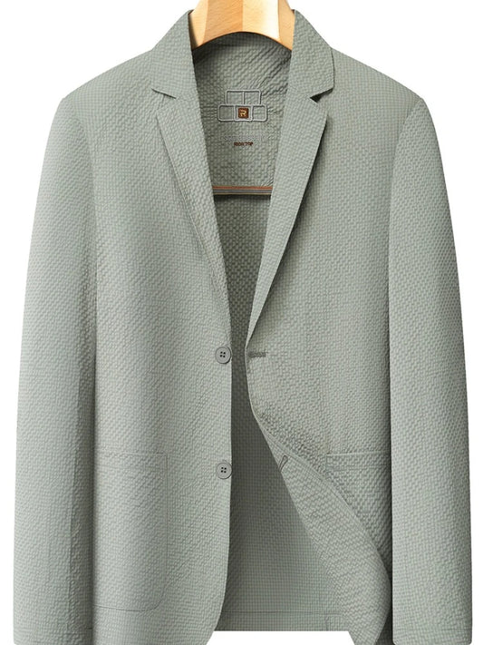 Summer new style suit jacket - Men's fashionable lightweight breathable quick-drying coat with sun protection fabric