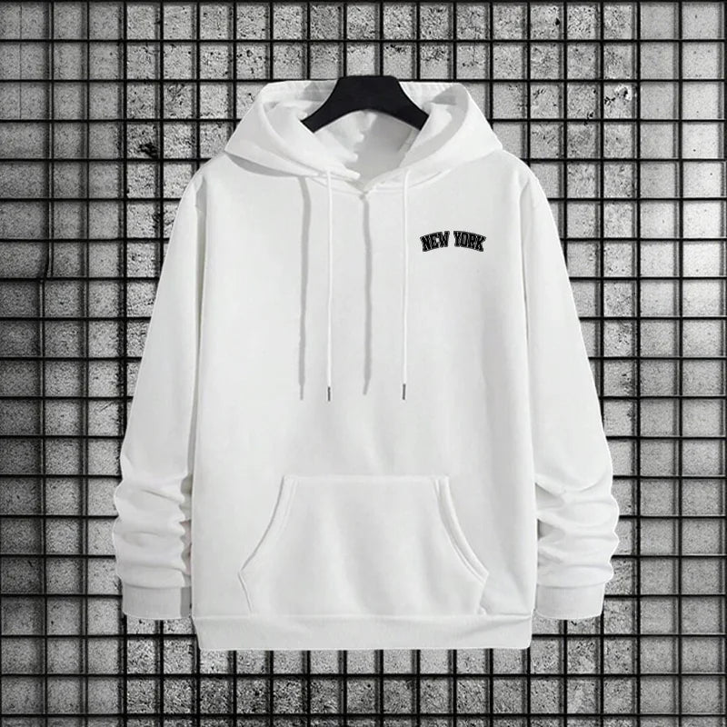 2025 Hot Sale Mens Sportswear 2pcs Set Hoodie and Sweatpants Autumn Winter Daily Casual Sporty Jogging Suit Urban Fashion Outfit
