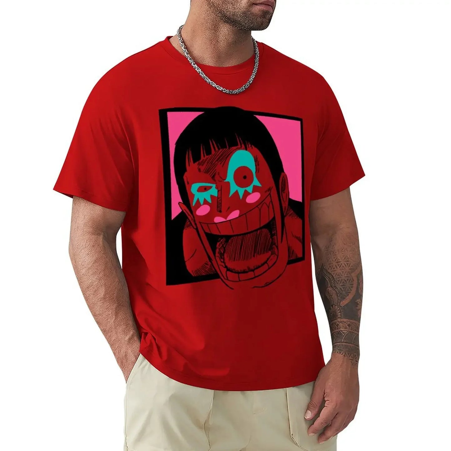 summer clothes customs vintage t shirts men Bentham / Bon Clay / Mr.2 Bon Kurei T-Shirt  graphic t shirts  COTTON  men clothing