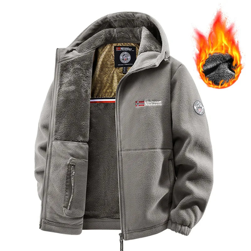 Men's Winter Jacket Large Size Thick Jacket for Men Middle-aged and Elderly Dad's Clothing Men's Sports Coat Norway Man Clothing