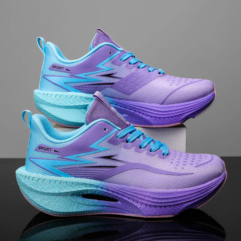 Mens Running Shoes 2026 New Professional Cushioned Breathable Marathon Fashion Sports Training Kightweight Sneakers for Man