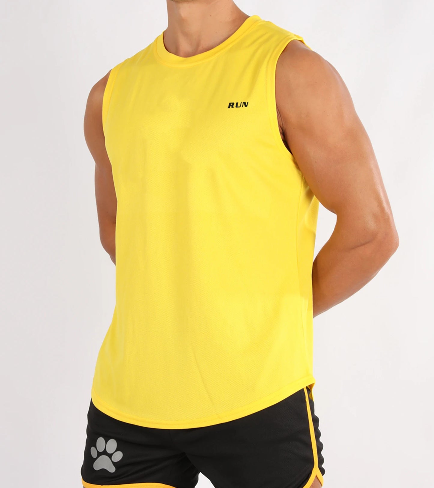 Men's Summer Fitness Vests, Fitness Training Clothes, Speed Fitness, Loose Sleeveless Shirts, Men's Fashion Basketball Vests