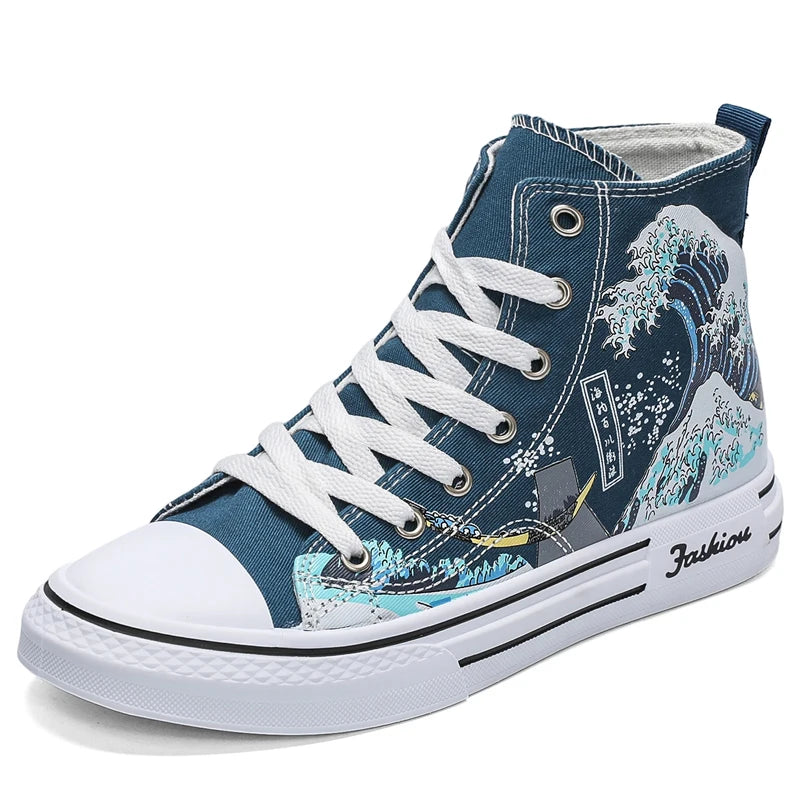 Mens Board Shoes 2025 Fashion New Mesh Breathable Anti Slip Student Walking Shoes Street Trend Low Top Sneakers for Man