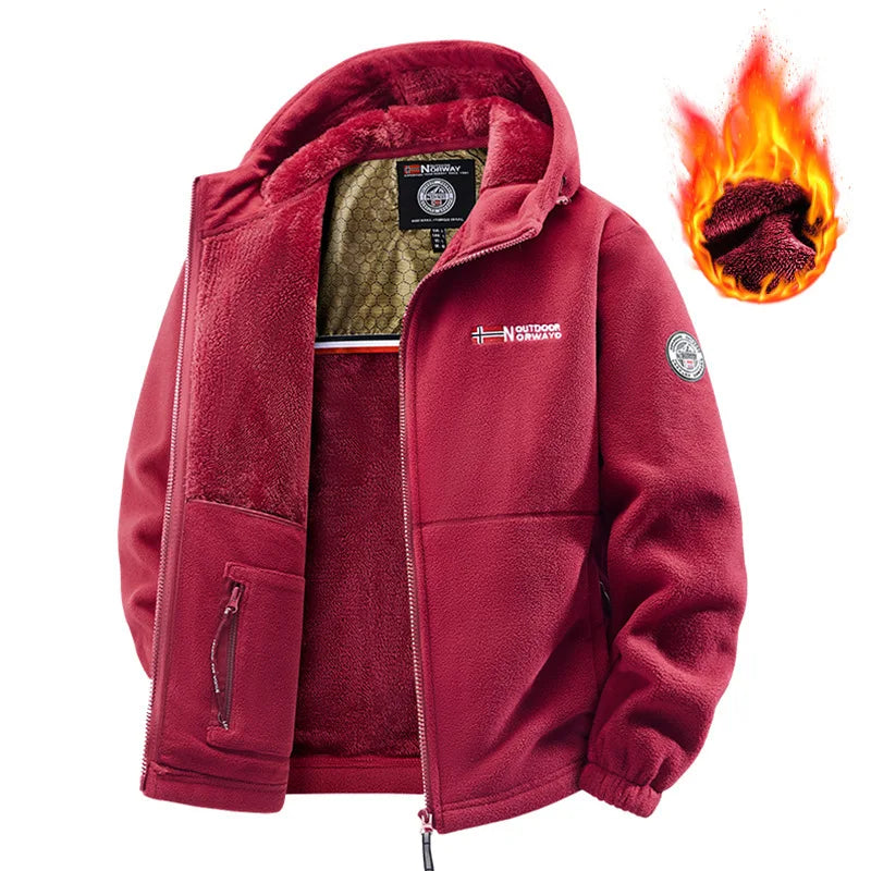 Men's Winter Jacket Large Size Thick Jacket for Men Middle-aged and Elderly Dad's Clothing Men's Sports Coat Norway Man Clothing