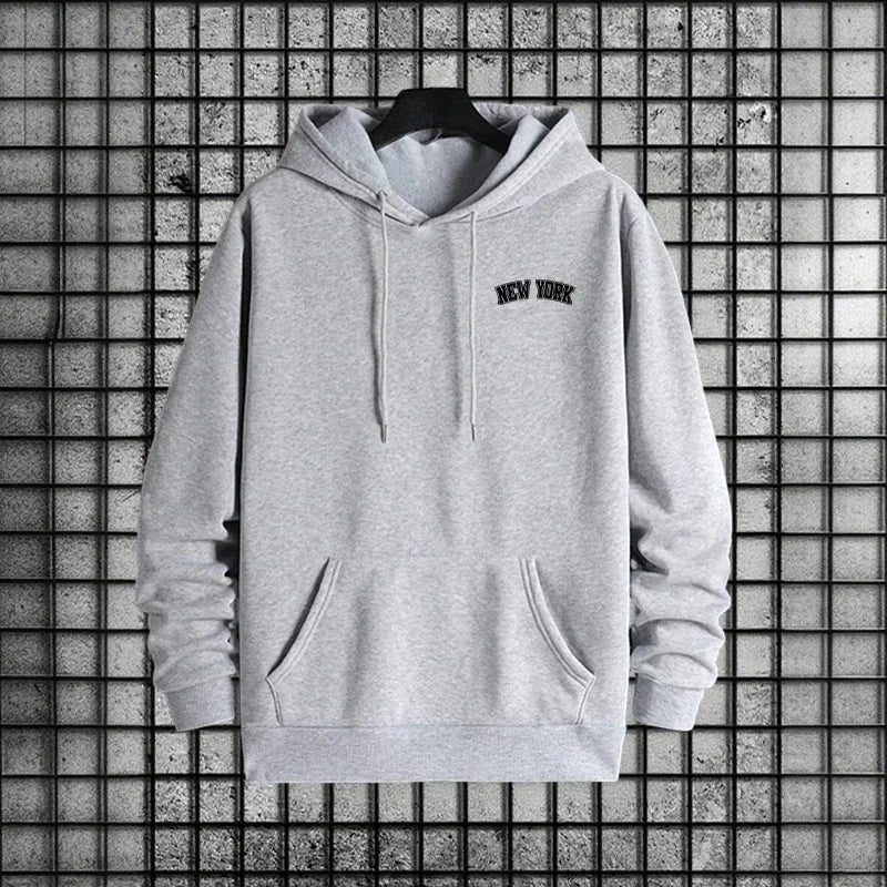 2025 Hot Sale Mens Sportswear 2pcs Set Hoodie and Sweatpants Autumn Winter Daily Casual Sporty Jogging Suit Urban Fashion Outfit