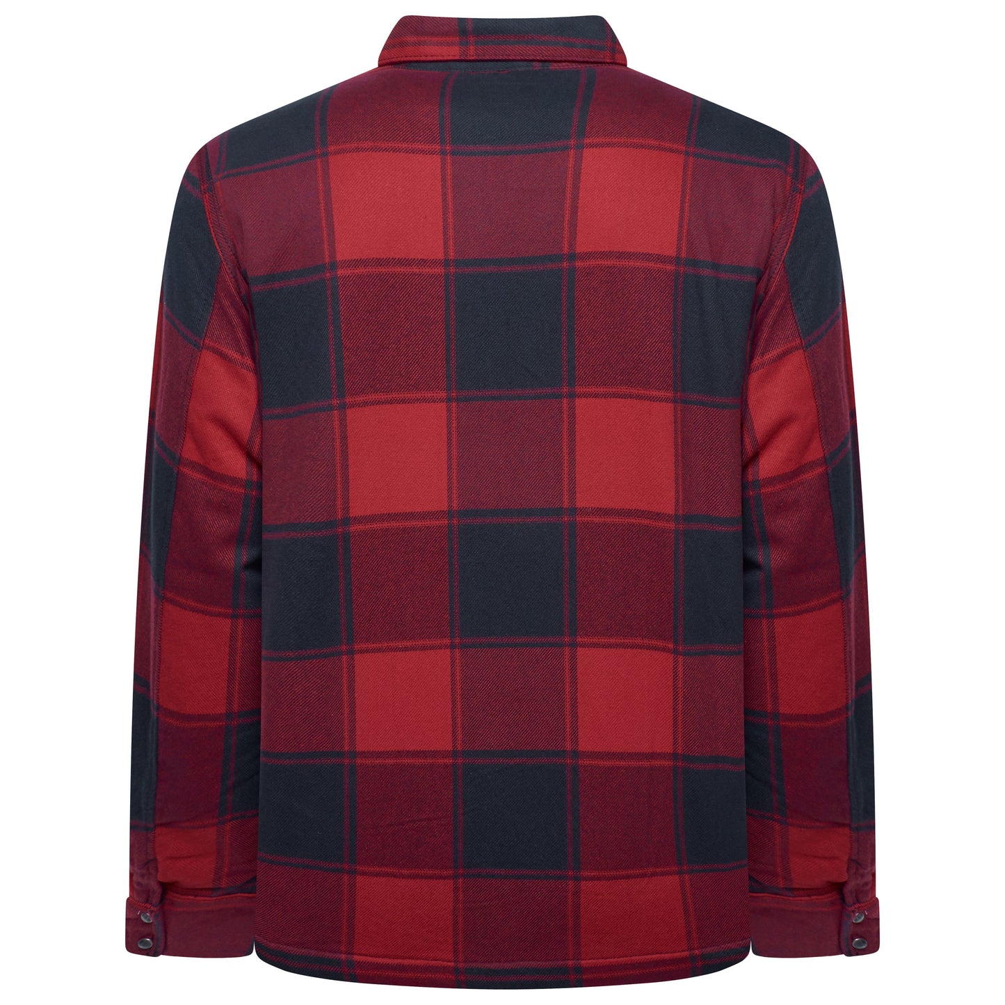 Wrangler Sherpa Lined Flannel Snap Shirt Jacket