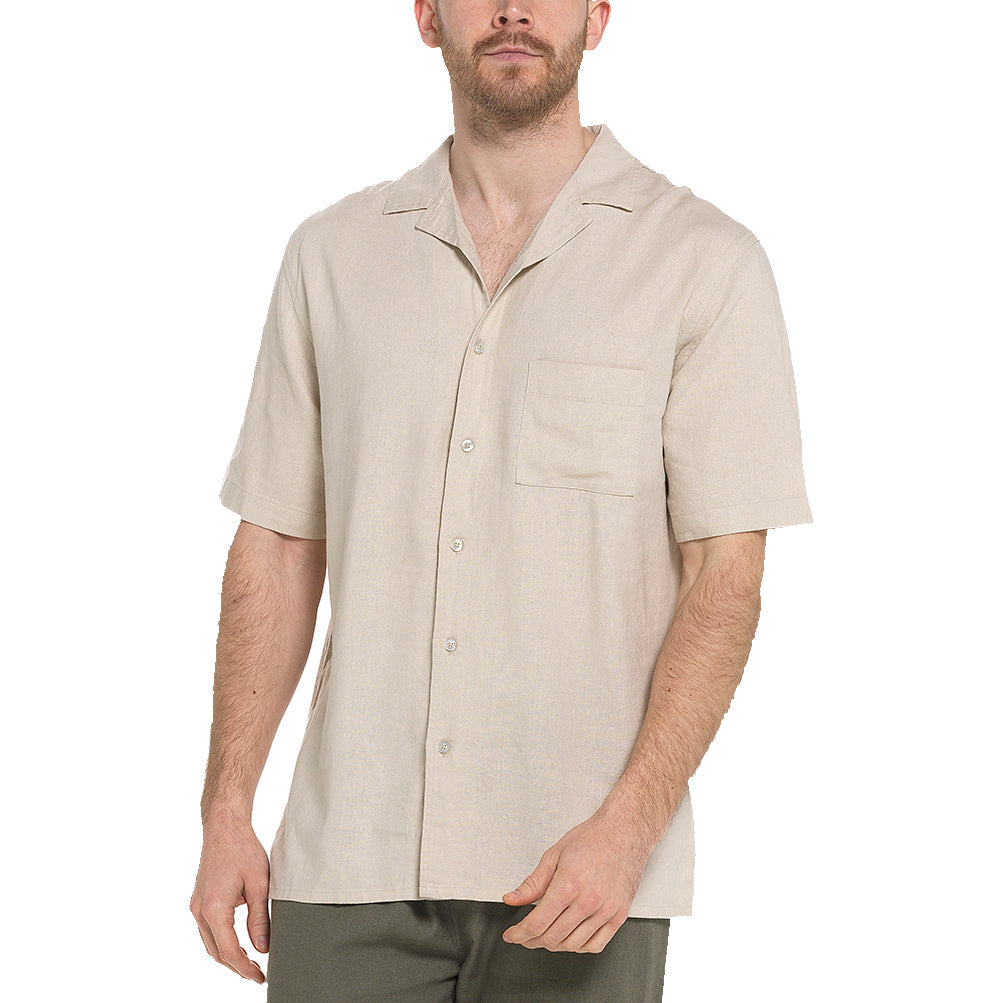 Indigo Roc Linen Blend Shirt