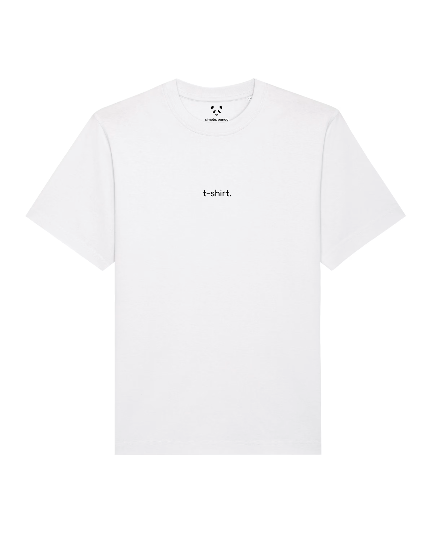 simple. t-shirt. white.